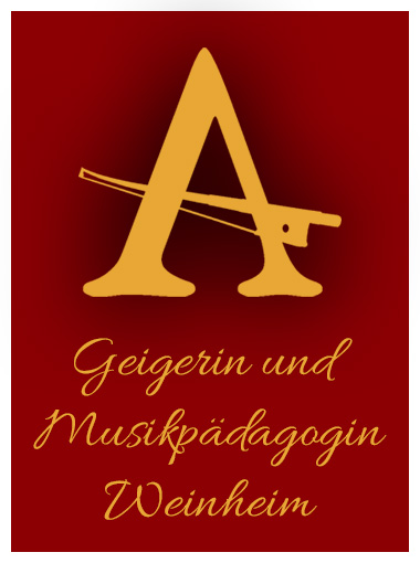 Emblem der Geigenlehrerin Aniko Soltesz Schaden